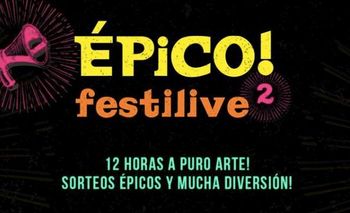 Epico Festilive : Show virtual para el dia del niño Imagen de la nota: Epico Festilive : Show virtual para el dia del niño
