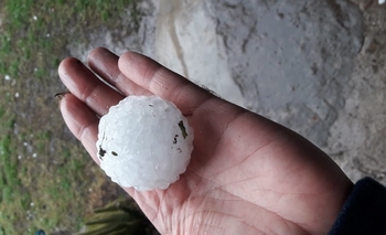 Imagen de la nota: La granizada se acerca a Olavarría
