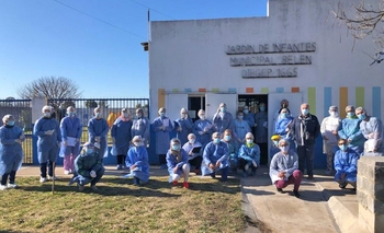 Imagen de la nota: Prevención del Covid-19: operativo en el barrio Belén