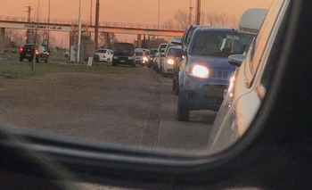 Imagen de la nota: Congestión en el puente Emiliozzi