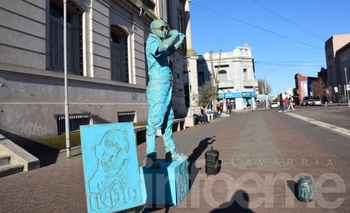 Imagen de la nota: El artista que conmueve a los olavarrienses 
