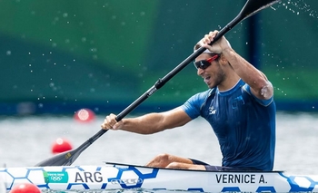 Imagen de la nota: Agustín Vernice finalizó en el octavo lugar en los Olímpicos