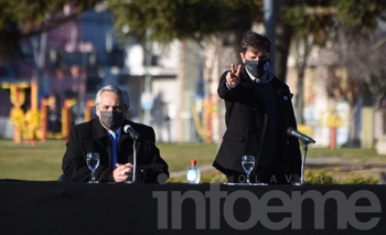 A pesar de la lluvia, Kicillof llegará este miércoles a Olavarría Imagen de la nota: A pesar de la lluvia, Kicillof llegará este miércoles a Olavarría