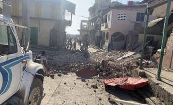 Imagen de la nota: La tragedia vuelve a sacudir Haití: un terremoto de magnitud 7,2
