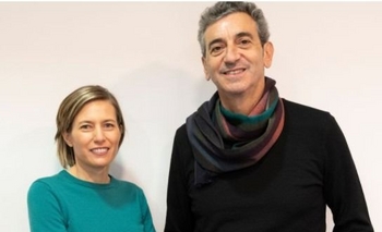 Imagen de la nota: Florencio Randazzo y Carolina Castro en Olavarría