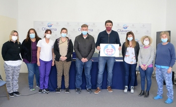 Imagen de la nota: Los vacunadores de Olavarría tienen su logo