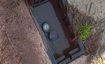 Imagen de la nota: Vecinos se quejaron por un medidor que “se inunda”