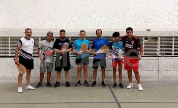 Imagen de la nota: En el trinquete “Bataraz” se juega el Torneo Apertura