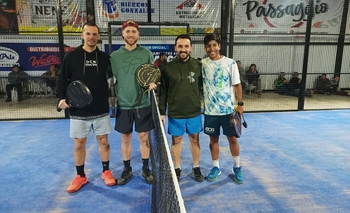 “Fede” Chingotto aprovechó su paso por la Ciudad para jugar Imagen de la nota: “Fede” Chingotto aprovechó su paso por la Ciudad para jugar