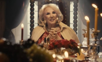 Imagen de la nota: Mirtha en el adelanto de House of the Dragon