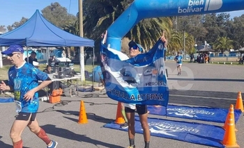 Imagen de la nota: Campeonato Ultramaratón en Bolívar: festejó Navarro