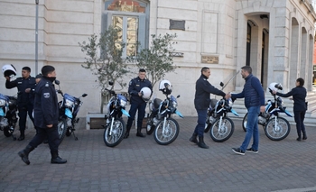 Imagen de la nota: Galli entregó 16 motos para mejorar el patrullaje de la ciudad