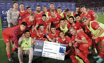 Salle ingresó en el triunfo del “Rojo” en Copa Argentina Imagen de la nota: Salle ingresó en el triunfo del “Rojo” en Copa Argentina