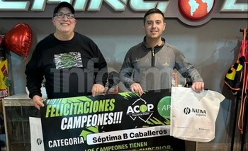 Imagen de la nota:  ACOP: las categorías Pares tacharon la 9° fecha