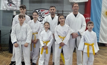 Imagen de la nota: Olavarrienses compitieron en el Abierto Tang Soo Do