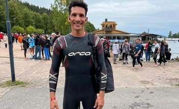Imagen de la nota: Olavarriense completó la Ironman más exigente del año