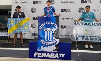 Imagen de la nota: Natación: “carboneros” en los podios del Campeonato Nacional