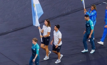 Imagen de la nota: París cerró los Juegos Olímpicos con un imponente show