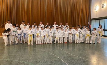 Imagen de la nota: Taekwondo: en Loma Negra, se realizó el segundo examen del año