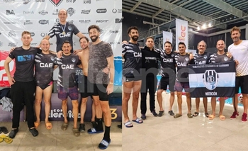 Imagen de la nota: Nadadores del “Bata” compitieron en el Parque Roca