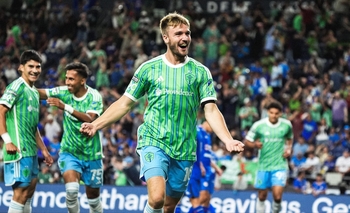 Imagen de la nota: Golazo de De la Vega nominado a mejor gol del año