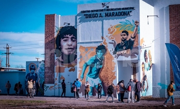 Inauguraron el Centro Deportivo y Recreativo “Diego Armando Maradona” Imagen de la nota: Inauguraron el Centro Deportivo y Recreativo “Diego Armando Maradona”