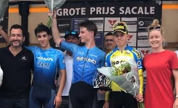Ciclismo: Adrián Castro otra vez hizo podio Imagen de la nota: Ciclismo: Adrián Castro otra vez hizo podio
