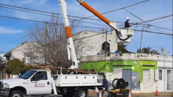 Cortes de luz por salida de una línea de media tensión