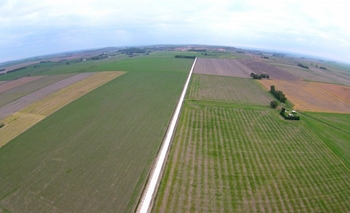 Imagen de la nota: Este martes terminan los trabajos de perfilado en el camino S. Bayas- Cnia. San Miguel