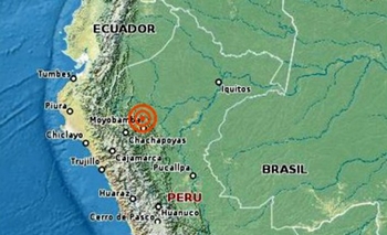 Imagen de la nota: Un terremoto de 6 grados sacudió el norte de Perú