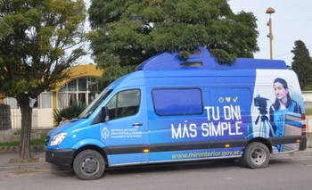 Imagen de la nota: Móvil del Renaper: hoy en Loma Negra, mañana en Hinojo