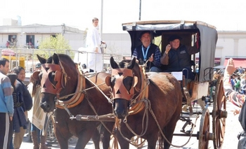 Imagen de la nota: Gauchos olavarrienses peregrinaron a Luján