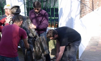 Imagen de la nota: Emplazaron la escultura del 