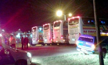 Los choferes demorados dijeron que  Imagen de la nota: Los choferes demorados dijeron que