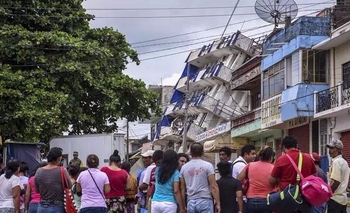 Imagen de la nota: Un terremoto en México causó 58 muertes