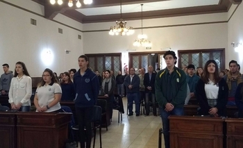 Imagen de la nota: Última sesión del Concejo Deliberante Estudiantil