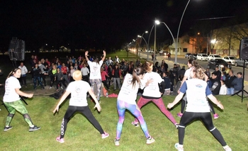 Imagen de la nota: Luces LED:  inauguraron el tercer tramo en el Parque Mitre 