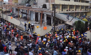 Imagen de la nota: Olavarriense en el devastador terremoto