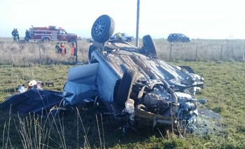 Imagen de la nota: Un muerto y tres heridos tras vuelco en Líbano 