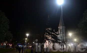 Imagen de la nota: Nuevas luces LED para la Plaza Central