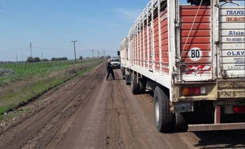 Infracción por carga destapada y circular en caminos rurales Imagen de la nota: Infracción por carga destapada y circular en caminos rurales