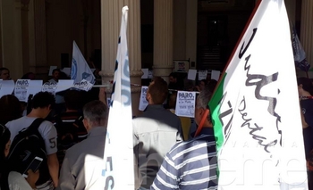 Paro y movilización de  judiciales a la Corte  Imagen de la nota: Paro y movilización de  judiciales a la Corte