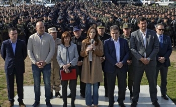 Vidal anunció ingreso de 1.500 efectivos federales a la Provincia Imagen de la nota: Vidal anunció ingreso de 1.500 efectivos federales a la Provincia