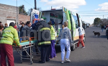 Imagen de la nota: Rescataron a un hombre atrapado en un incendio