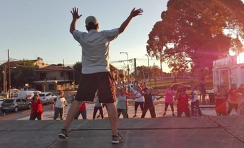 Imagen de la nota: Clase de gimnasia gratuita en el Parque Mitre