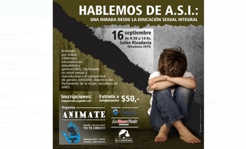 Imagen de la nota: Animate organiza una jornada sobre abuso sexual en la infancia