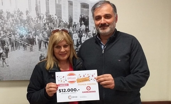 Imagen de la nota: Primeros ganadores del mes del Empleado de Comercio