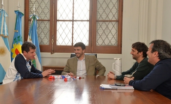 Imagen de la nota: Galli se reunió con los consagrados deportistas locales