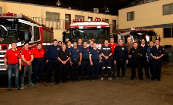 Imagen de la nota: Importante capacitación de Bomberos Voluntarios