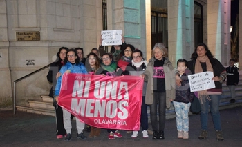 Imagen de la nota: Olavarría se sumó a la manifestación por femicidios 
